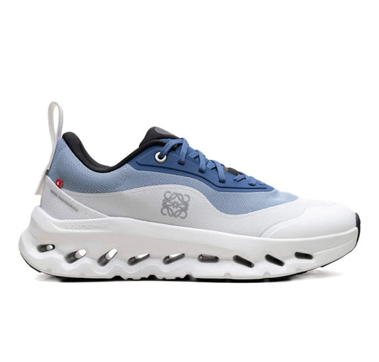 On Cloudtilt X LOEWE white blue - high-performance athletic footwear in White with advanced cushioning