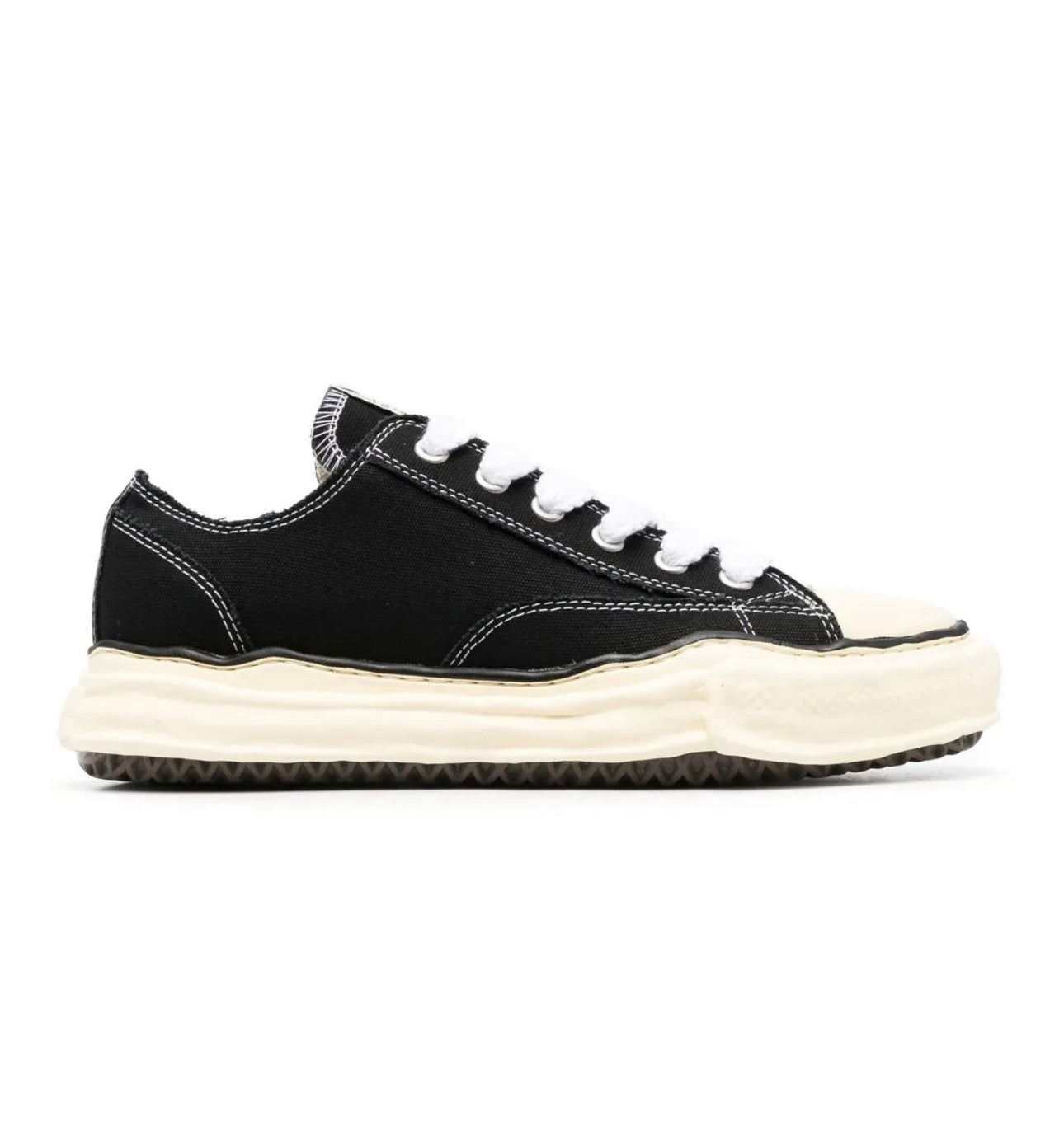 Maison Mihara Black beige - high-performance athletic footwear in Black with advanced cushioning