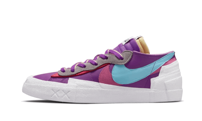 Nike Blazer Low Sacai Kaws Purple Dusk - high-performance athletic footwear in Purple with advanced cushioning